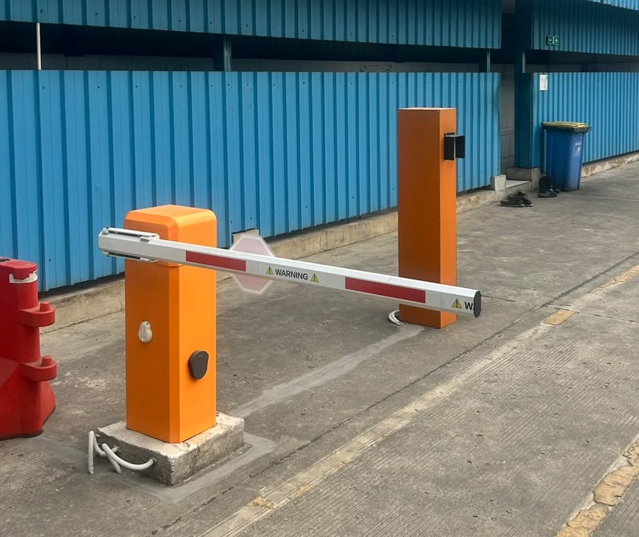 barcode barrier gate system